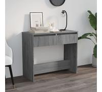 vidaXL Console Table Grey Sonoma 89x41x76.5 cm Engineered Wood