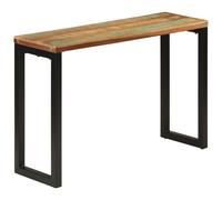 vidaXL Console Table 110x35x75 cm Solid Wood Reclaimed