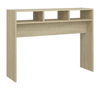 vidaXL Console Table Home Decor Furniture Accessories Modern Accent Couch End Side Hall Table Desk Console Cabinet Sonoma Oak Engineered Wood