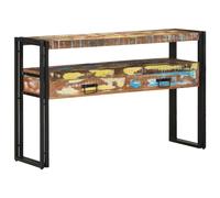 vidaXL Console Table Multicolour 120 x 33 x 75 cm Solid Reclaim Wood