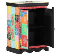 vidaXL Console Table Multicolour 50 x 30 x 75 cm Solid Mango wood