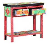 vidaXL Console Table Multicolour 80 x 35 x 76 cm Engineered wood