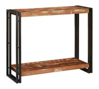 vidaXL Console Table Multicolour 90 x 33 x 75 cm Solid Reclaim Wood