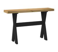 (x shape) vidaXL Console Table Coffee Table Hall Accent End Table NOAIN Solid Wood Pine