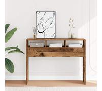 vidaXL Console Table Old Wood 105x30x80 cm Engineered Wood