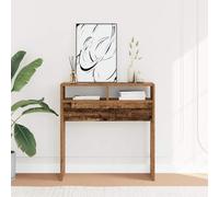 Console Table Hallway Accent Couch Table End Side Table Engineered Wood vidaXL