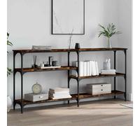 (smoked oak, 160 x 29 x 75 cm) vidaXL Console Table End Table Hallway Stand Side Sofa Table Engineered Wood