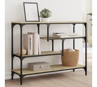 (sonoma oak) vidaXL Console Table Hallway Side End Table Tea Coffee Table Engineered Wood