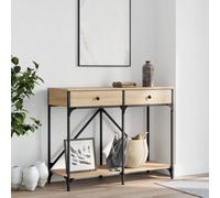 Vidaxl Console Table Sonoma Oak 100X39X78.5 Cm Engineered Wood