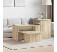 vidaXL Console Table Sonoma Oak 91.5 x 35 x 38.5 cm Engineered Wood