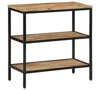 vidaXL Console Table Tea End Table Accent Side Table Solid Rough Wood Mango