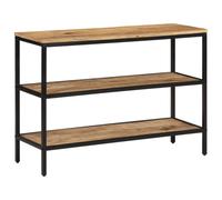 vidaXL Console Table Tea End Table Accent Side Table Solid Rough Wood Mango