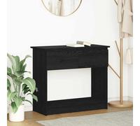 vidaXL Console Table with Drawers Black 85.5x38.5x74.5 cm