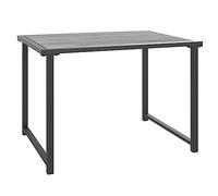 vidaXL - Contemporary Garden Table in Anthracite, Made of Powder-Coated Steel with Sturdy Frame and Modular Design