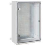 vidaXL Control Cabinet Grey 47 x 20 x 50 cm ABS Plastic | Tough and long-lasting, this cabinet can handle a bit of a beating, Keeps your stuff safe from water, no worries there