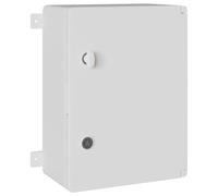 vidaXL control cabinet IP65 Waterproof Grey 30 x 19.5 x 40cm ABS Plastic