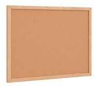 vidaXL Cork Board with Solid Pine Wood Frame 40x30 cm cork notice board