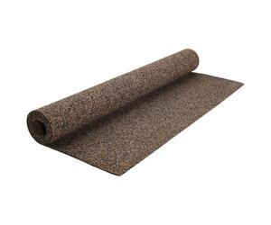 vidaXL Cork Roll Brown 200 x 100 cm Cork and Rubber, Flexible Cork Roll, Modern Rectangular Bulletin Board Material, Eco-Friendly Sound Dampening for Home Office, Versatile Use