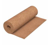 vidaXL Cork Roll - Versatile Floor Insulation and Decorative Wall Covering, Sound-Dampening and Heat-Saving, Easy-to-Clean, Size 100x500 cm, 8 mm Thickness, Cork Material