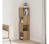 VidaXL Corner Cabinet 25.5x25x102cm Engineered Wood Artisan Oak
