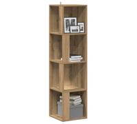 Corner Cabinet Rack Standing Shelf Storage Cabinet Engineered Wood vidaXL