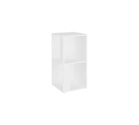 vidaXL Corner Cabinet Bedroom Living Room Office Furniture Side Corner Coffee End Table Book Storage Cabinet Standing Shelves Chipboard White