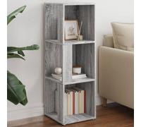 (grey sonoma, 33 x 33 x 100 cm) vidaXL Corner Cabinet Rack Standing Shelf Storage Cabinet Engineered Wood