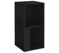 Vidaxl Corner Cabinet Black 33X33X67 Cm Engineered Wood