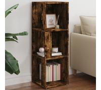 Corner Cabinet Wooden Storage Unit Modern Cupboard 3 Compartments Room Shelf