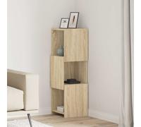 vidaXL Corner Cabinet Sonoma Oak 30.5x30x95cm Engineered Wood
