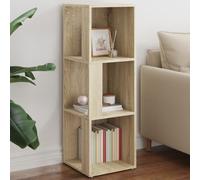 vidaXL Corner Cabinet Sonoma Oak 33x33x100 cm Engineered Wood