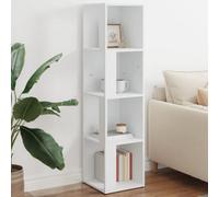 Vidaxl Corner Cabinet White 33X33X132 Cm Engineered Wood
