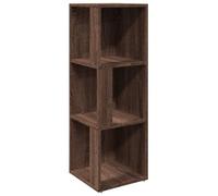 (brown oak, 33 x 33 x 100 cm) vidaXL Corner Cabinet Rack Standing Shelf Storage Cabinet Engineered Wood