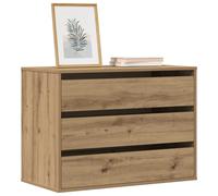 Corner Chest of Drawers Storage Drawer Side Cabinet Engineered Wood vidaXL