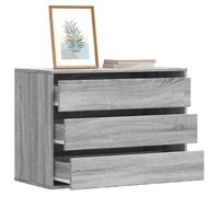 Corner Chest of Drawers Storage Drawer Side Cabinet Engineered Wood vidaXL