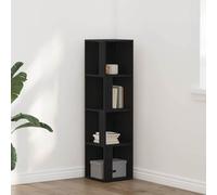 Corner Cabinet Rack Standing Shelf Storage Cabinet Engineered Wood vidaXL