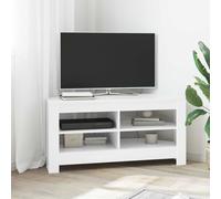VidaXL Corner TV Cabinet 102 X 41 X 50 Cm White Engineered Wood