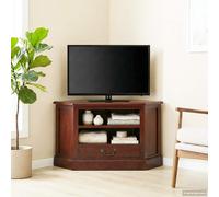 vidaXL CornerTVCabinet Brown 79 x 40 x 46 cm Solid Mahogany Wood