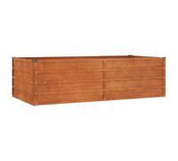Vidaxl Garden Raised Bed Rusty 160X80X45 Cm Corten Steel