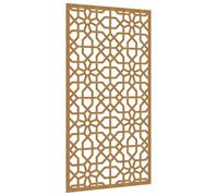 vidaXL Garden Wall Decoration 105x55 cm Corten Steel Moorish Design, Brown