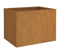 vidaXL Planter 62x47x46 cm Corten Steel UK GF0