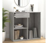 vidaXL Cosmetic Cabinet Grey Sonoma 80x40x75 cm Engineered Wood