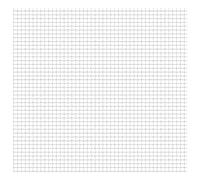 vidaXL Crimped Garden Wire Fence Stainless Steel 50x50 cm 21x21x2.5 mm