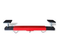 vidaXL Cross Beam Adapter 2 Ton Red Easy Lifting Adjustable Garage Tool Steel