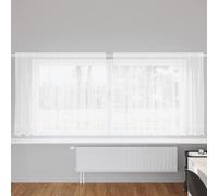 Lace Curtain with Curtains White Polyester Window Treatments Decor vidaXL