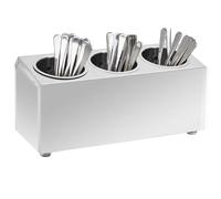 Cutlery Holder Grids Rectangular Stainless Steel Block Multi Sizes vidaXL