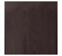 vidaXL Dark Brown Bamboo Area Rug - 100x100 cm Square, Water-Resistant & Anti-Slip - Ideal for Living Room, Office, Lounge