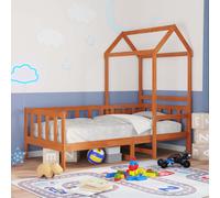 Day Bed with Roof Sofa Bed Chair Guest Bed Daybed Couch Solid Wood Pine vidaXL