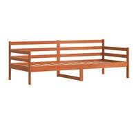 Solid Pinewood Pull-out Day Bed Wooden Sleepover Sofa Bed Multi Colours vidaXL