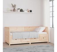 Vidaxl Day Bed Without Mattress 80X200 Cm Solid Wood Pine